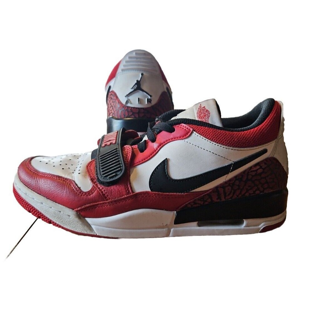 Nike Air Jordan Legacy 312 Low Chicago Red White Black Mens Size 8 CD7069-116